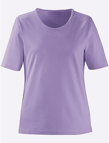 T-shirt à encolure ronde pur coton - taille standard - witt