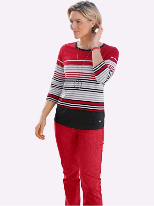 T-shirt à Encolure Ronde Qualité Coton - Taille Standard - Witt - Kiabi