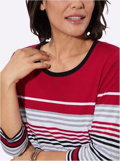 T-shirt à Encolure Ronde Qualité Coton - Taille Standard - Witt - Kiabi