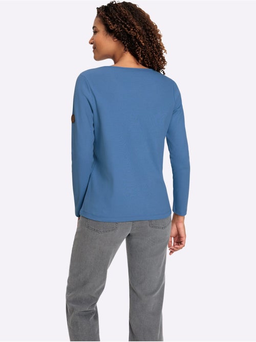 T-shirt à Encolure Ronde Qualité Coton - Taille Standard - Witt - Kiabi