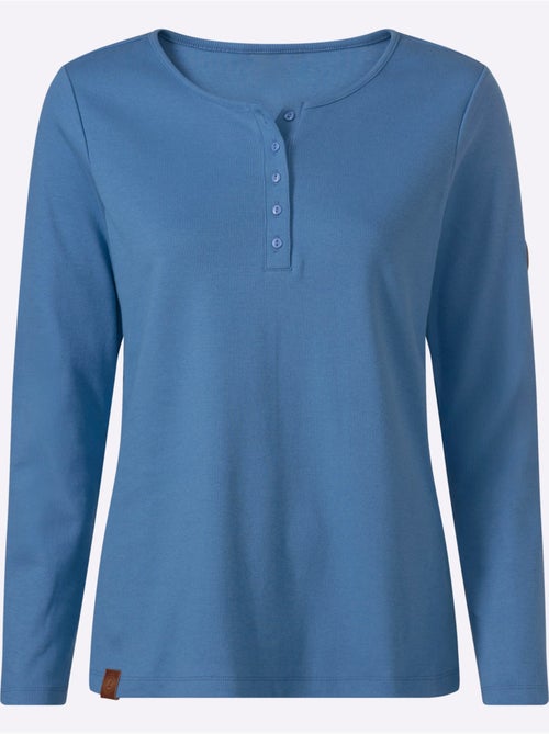 T-shirt à Encolure Ronde Qualité Coton - Taille Standard - Witt - Kiabi