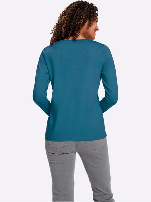 T-shirt à encolure ronde qualité coton - taille standard - witt - Kiabi T-shirt à encolure ronde qualité coton - taille standard - witt - Kiabi