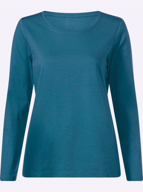 T-shirt à encolure ronde qualité coton - taille standard - witt - Kiabi T-shirt à encolure ronde qualité coton - taille standard - witt - Kiabi
