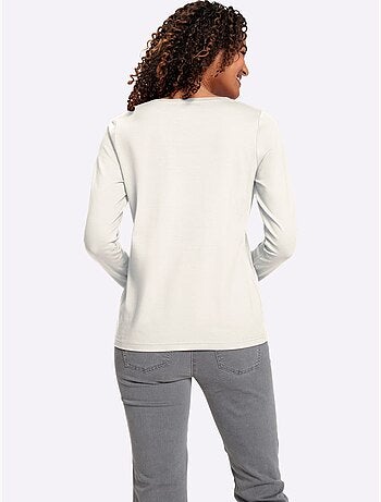 T-shirt à encolure ronde qualité coton - taille standard - witt