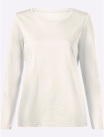 T-shirt à encolure ronde qualité coton - taille standard - witt