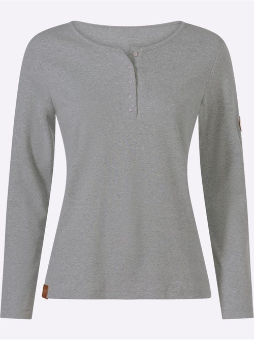 T-shirt à Encolure Ronde Qualité Coton - Taille Standard - Witt - Kiabi