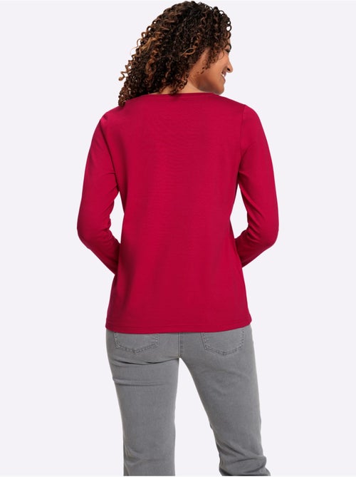 T-shirt à encolure ronde qualité coton - taille standard - witt - Kiabi T-shirt à encolure ronde qualité coton - taille standard - witt - Kiabi