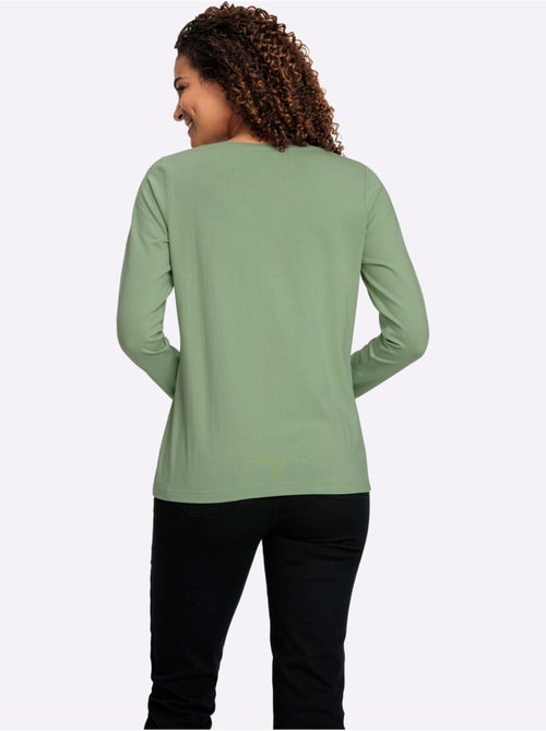 T-shirt à encolure ronde qualité coton - taille standard - witt - Kiabi T-shirt à encolure ronde qualité coton - taille standard - witt - Kiabi