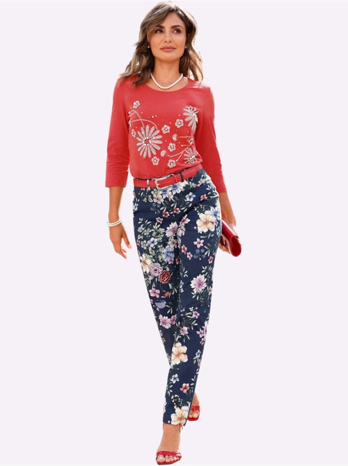 T-shirt à Encolure Ronde Qualité Coton Doux Sur La Peau - Taille Standard - Witt - Kiabi