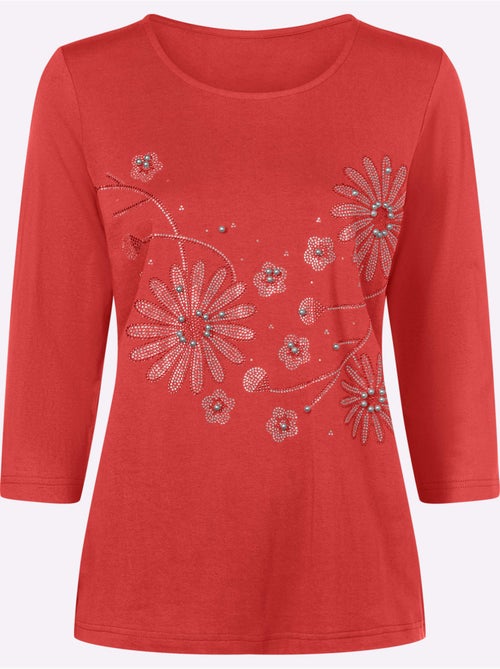 T-shirt à Encolure Ronde Qualité Coton Doux Sur La Peau - Taille Standard - Witt - Kiabi