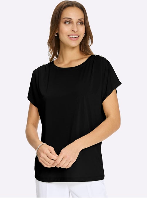 T-shirt à Encolure Ronde Qualité Douce Et Fluide - Taille Standard - Witt - Kiabi
