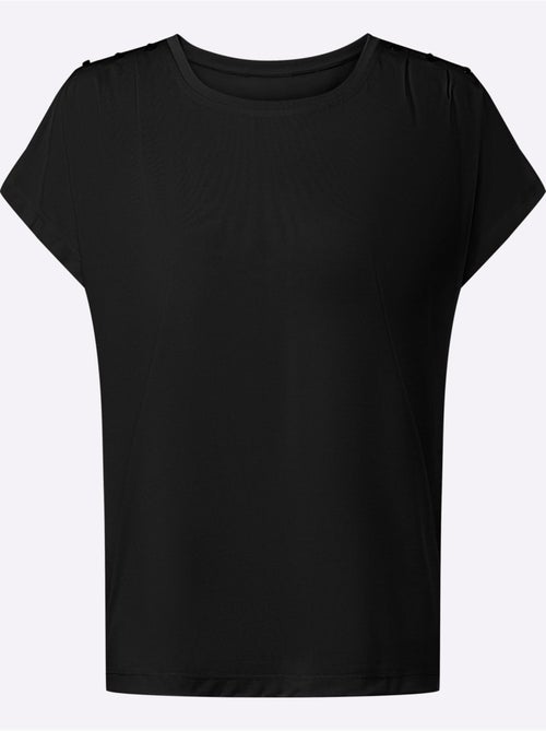 T-shirt à Encolure Ronde Qualité Douce Et Fluide - Taille Standard - Witt - Kiabi