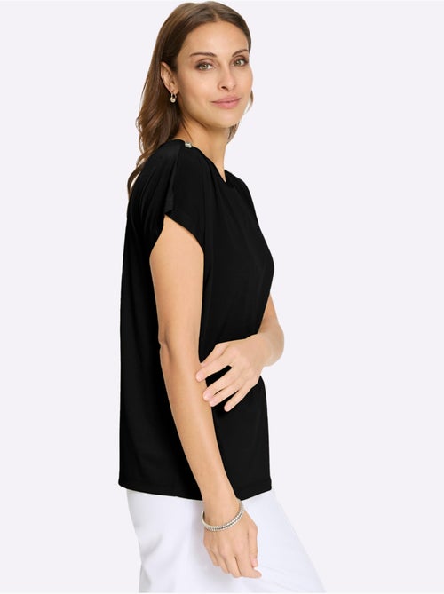 T-shirt à Encolure Ronde Qualité Douce Et Fluide - Taille Standard - Witt - Kiabi