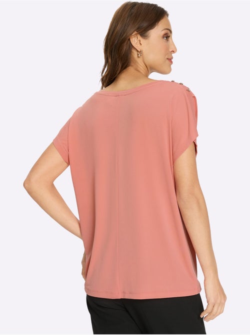 T-shirt à Encolure Ronde Qualité Douce Et Fluide - Taille Standard - Witt - Kiabi T-shirt à Encolure Ronde Qualité Douce Et Fluide - Taille Standard - Witt - Kiabi