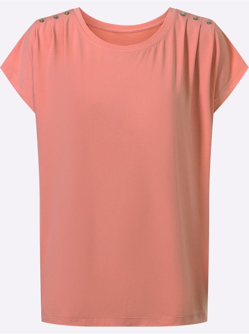 T-shirt à Encolure Ronde Qualité Douce Et Fluide - Taille Standard - Witt - Kiabi T-shirt à Encolure Ronde Qualité Douce Et Fluide - Taille Standard - Witt - Kiabi