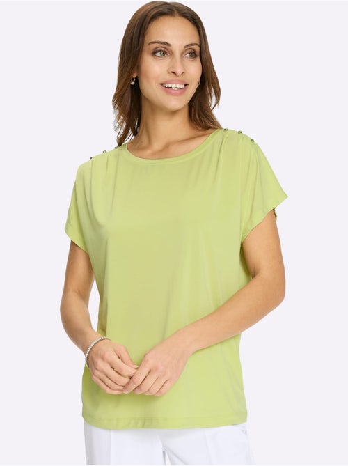 T-shirt à Encolure Ronde Qualité Douce Et Fluide - Taille Standard - Witt - Kiabi