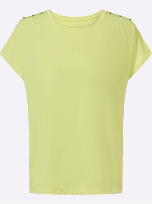 T-shirt à Encolure Ronde Qualité Douce Et Fluide - Taille Standard - Witt - Kiabi
