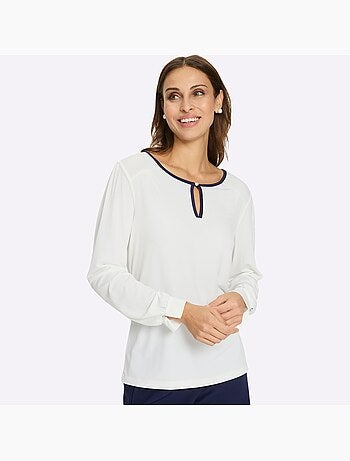 T-shirt à Encolure Ronde Qualité Fluide - Taille Standard - Witt