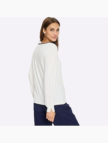 T-shirt à Encolure Ronde Qualité Fluide - Taille Standard - Witt