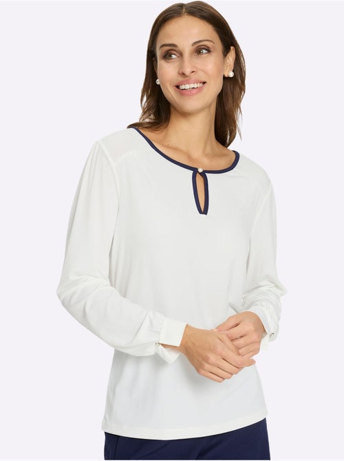 T-shirt à Encolure Ronde Qualité Fluide - Taille Standard - Witt - Kiabi
