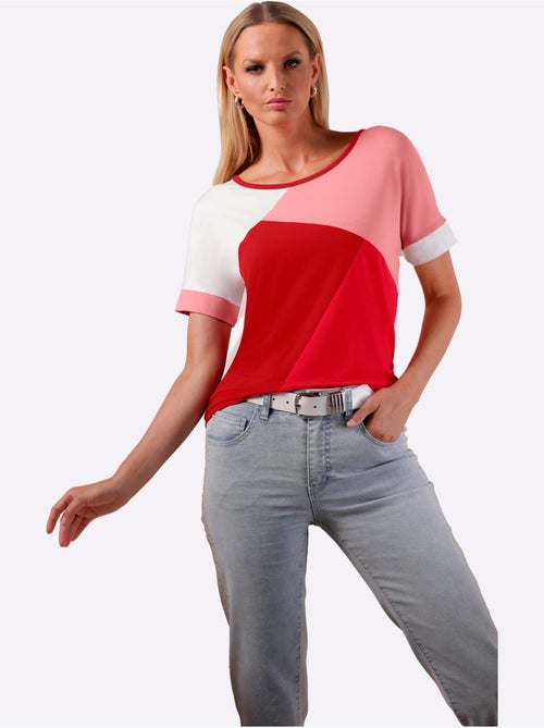 T-shirt à Encolure Ronde Superbe Motif Graphique - Taille Standard - Helline - Kiabi T-shirt à Encolure Ronde Superbe Motif Graphique - Taille Standard - Helline - Kiabi