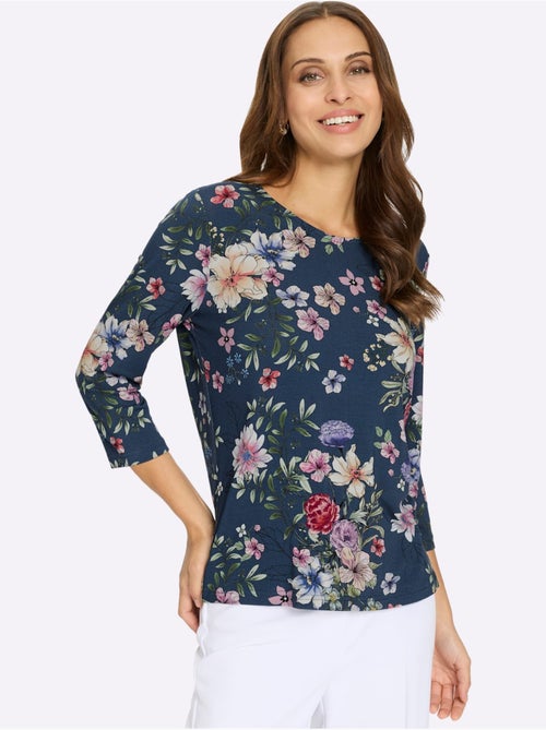 T-shirt à Encolure Ronde Viscose - Taille Standard - Witt - Kiabi