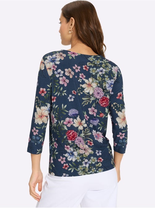 T-shirt à Encolure Ronde Viscose - Taille Standard - Witt - Kiabi