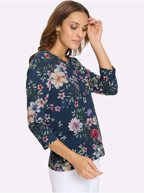 T-shirt à Encolure Ronde Viscose - Taille Standard - Witt - Kiabi