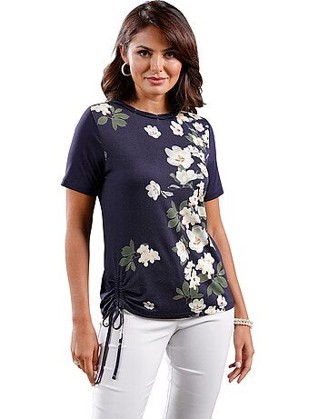 T-shirt à Encolure Ronde Viscose - Taille Standard - Witt