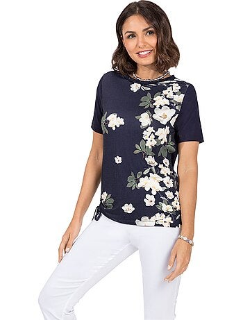 T-shirt à Encolure Ronde Viscose - Taille Standard - Witt