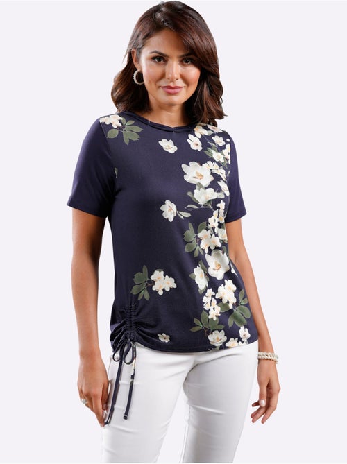 T-shirt à Encolure Ronde Viscose - Taille Standard - Witt - Kiabi