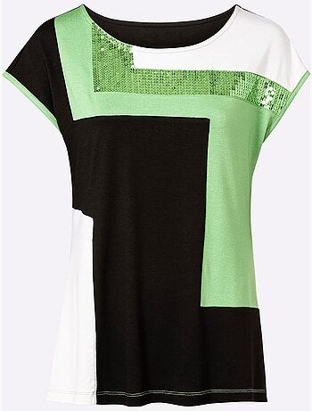 T-shirt à Encolure Ronde Viscose - Taille Standard - Witt