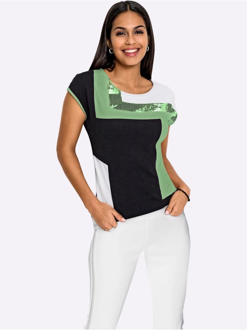 T-shirt à Encolure Ronde Viscose - Taille Standard - Witt - Kiabi