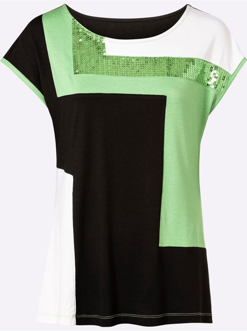 T-shirt à Encolure Ronde Viscose - Taille Standard - Witt - Kiabi