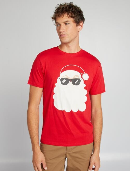 T-shirt à imprimé de Noël - Kiabi