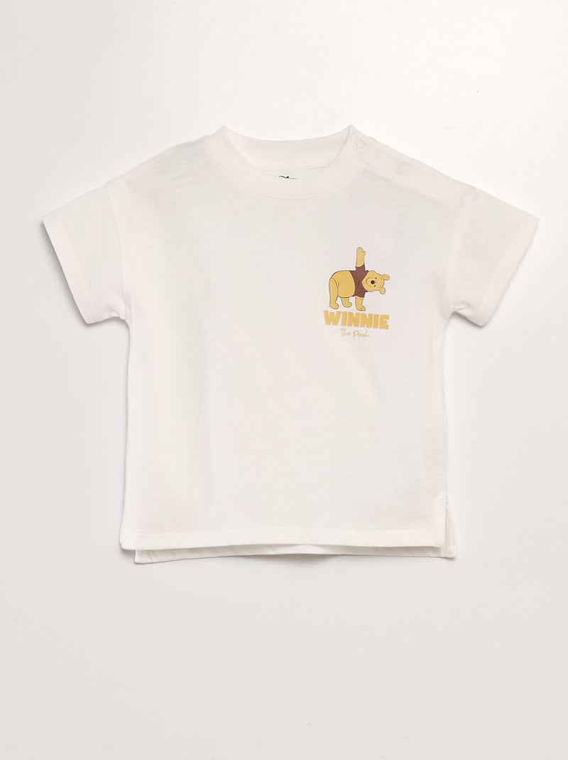 T-shirt à imprimé 'Disney' Blanc 'Winnie' - Kiabi