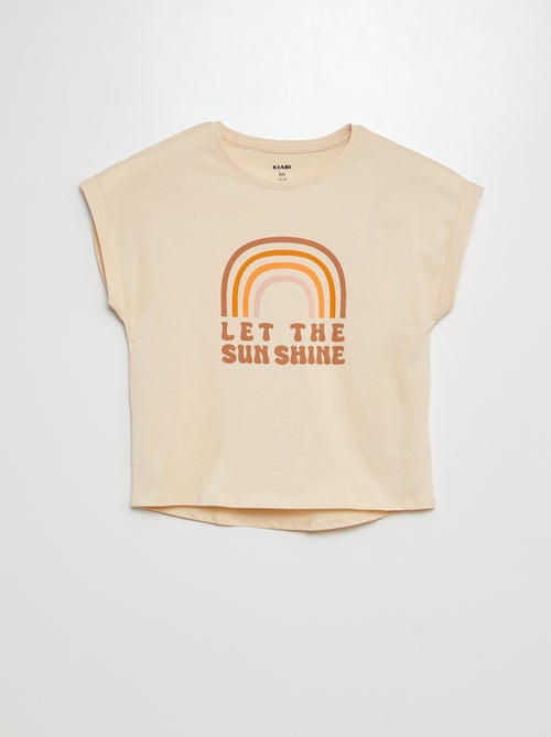 T-shirt à imprimé fun - Kiabi