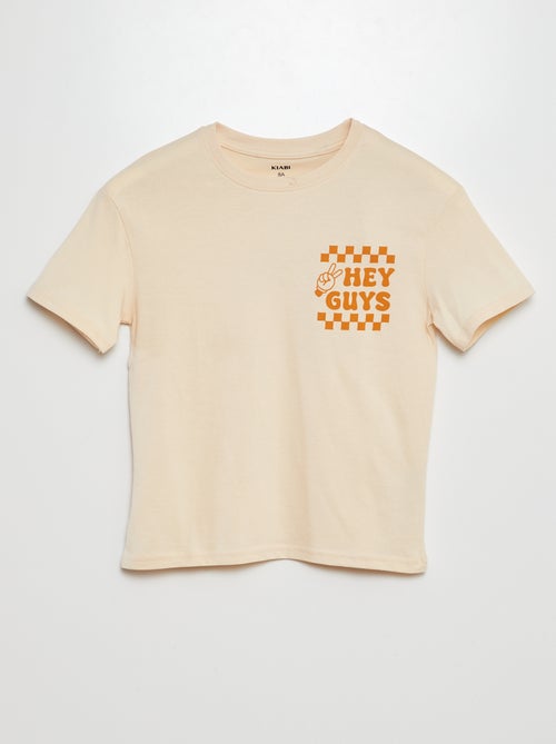 T-shirt à imprimé fun - Kiabi