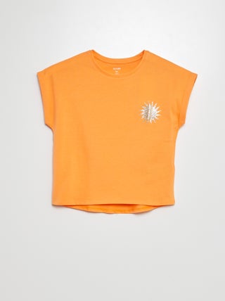 T-shirt à imprimé fun
