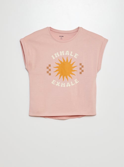 T-shirt à imprimé fun - Kiabi