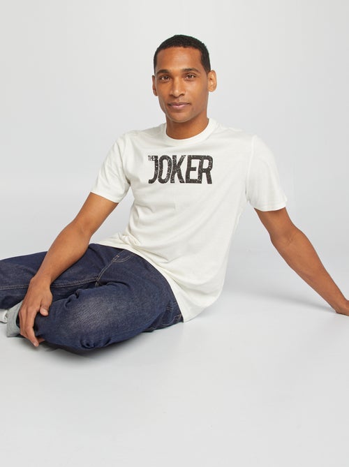 T-shirt à imprimé 'Joker' - Kiabi