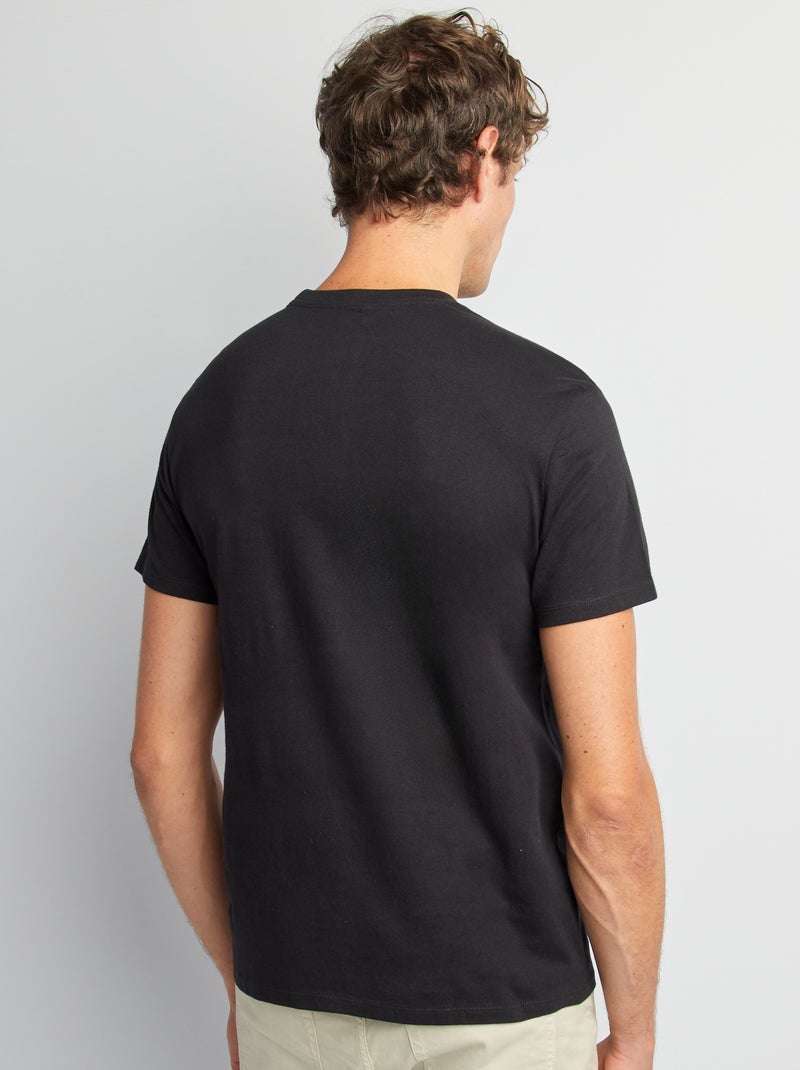 T-shirt à imprimé 'Ken' 'Barbie' noir - Kiabi