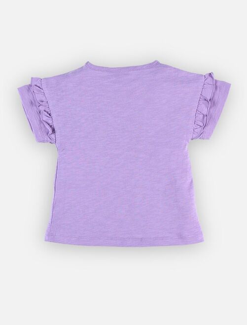 T-shirt à imprimé pomme, lila - Noukie's - Kiabi