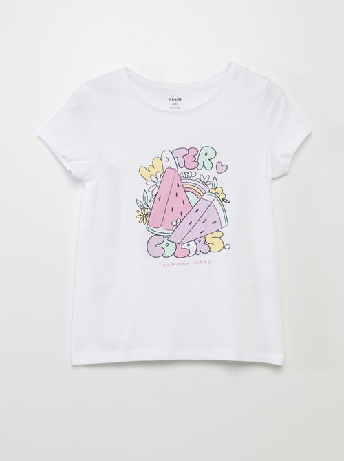 T-shirt à inscription - Kiabi