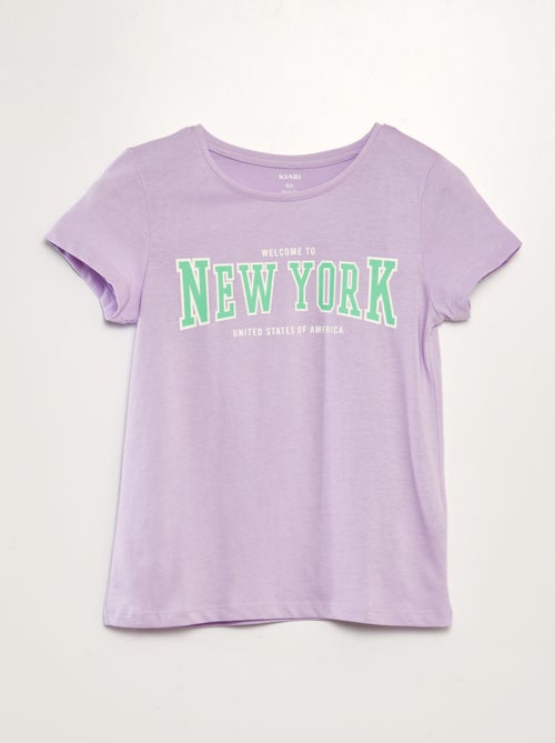 T-shirt à inscription - Kiabi