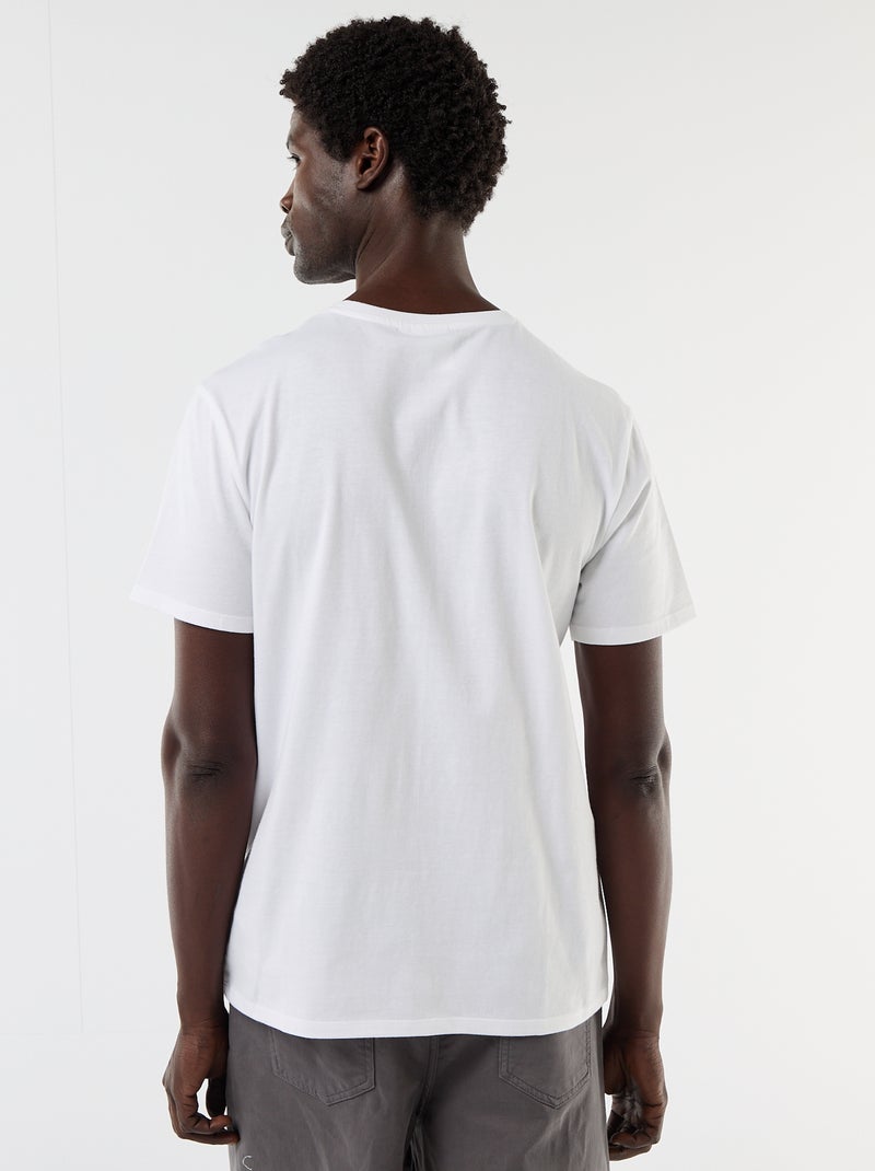 T-shirt à la gloire de la 'Golf GTI' 'Volkwagen' Blanc - Kiabi