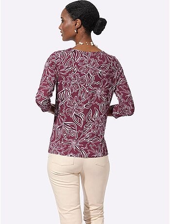 T-shirt à manches 3/4 - taille standard - helline
