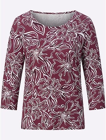 T-shirt à manches 3/4 - taille standard - helline