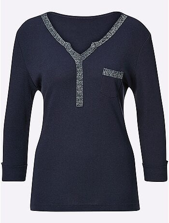 T-shirt à Manches 3/4 50% Coton - Taille Standard - Witt