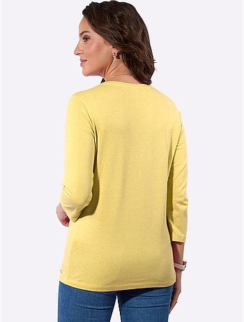 T-shirt à Manches 3/4 50% Coton - Taille Standard - Witt
